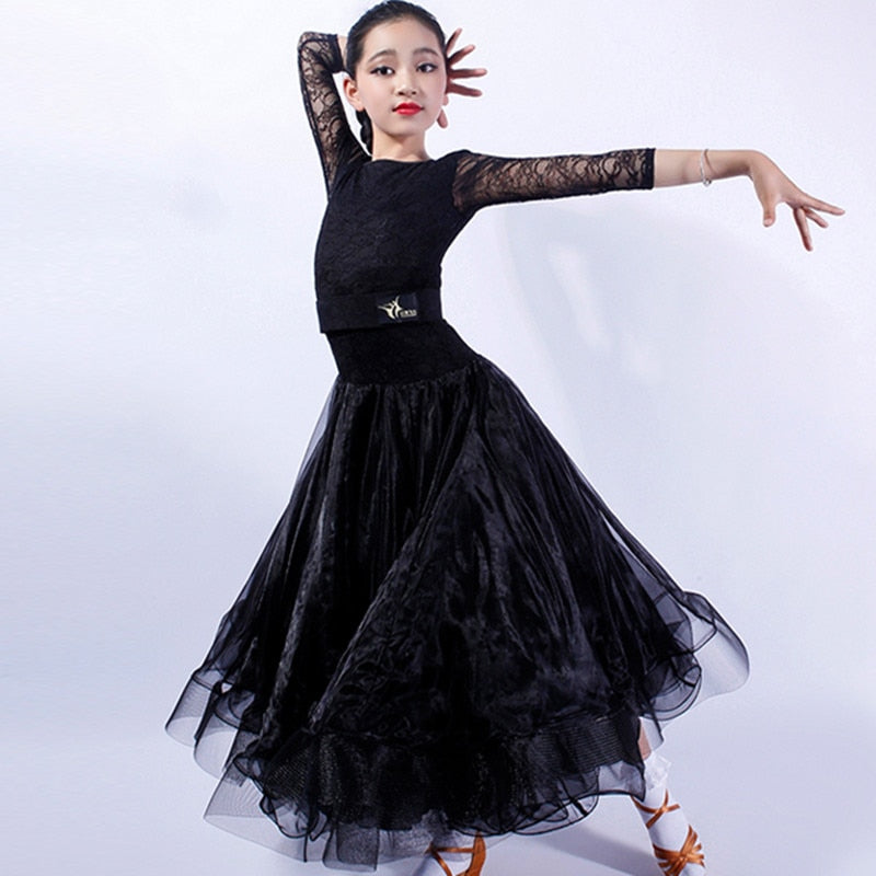 Obsessions #1092 Childs Ballroom Dress -Competition Waltz Dress