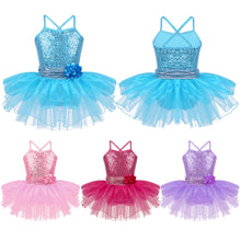 #11001 Girls Lyrical Dance Costumes- Parties - Tutu Dress